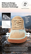 Barefoot Hiking Shoes for Men Women, Zero Drop Wide Toe Box Minimalist Sneakers, Non-Slip Breathable Walking Shoes for Gym Trekk