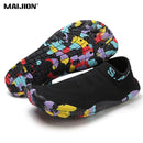 Men Women Aqua Shoes Nonslip Quick Dry Lightweight Barefoot Wading Upstream Boating Kayaking Surfing Beach Diving Water Sneaker