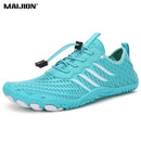 Men Women Aqua Shoes Nonslip Quick Dry Lightweight Barefoot Wading Upstream Boating Kayaking Surfing Beach Diving Water Sneaker